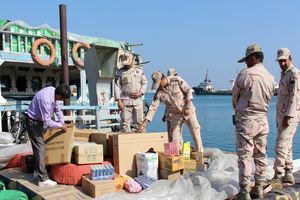 توقیف 8 فروند شناور تجاری حامل کالای قاچاق در پارسیان