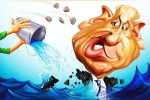 کاریکاتور «ناتانیاهو» هنرمند لرستانی از ورود به کشورهای اروپایی محروم شد