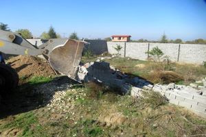 244 متر مربع تغییر کاربری غیر مجاز در بهشهر قلع و قمع شد