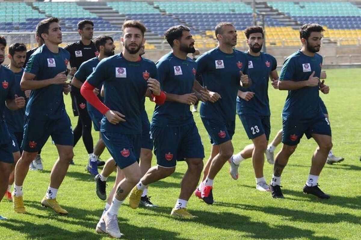 تمرین پرسپولیس