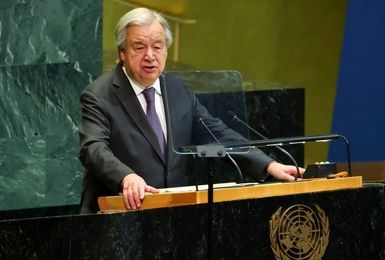 وزیر خارجه آمریکا با دبیرکل سازمان ملل درباره تنگه هرمز گفتگو کرد