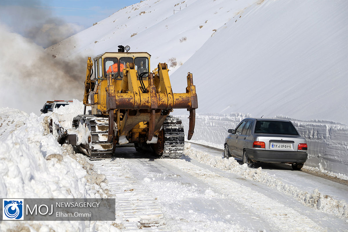 بارش برف در ارتفاعات اورامان