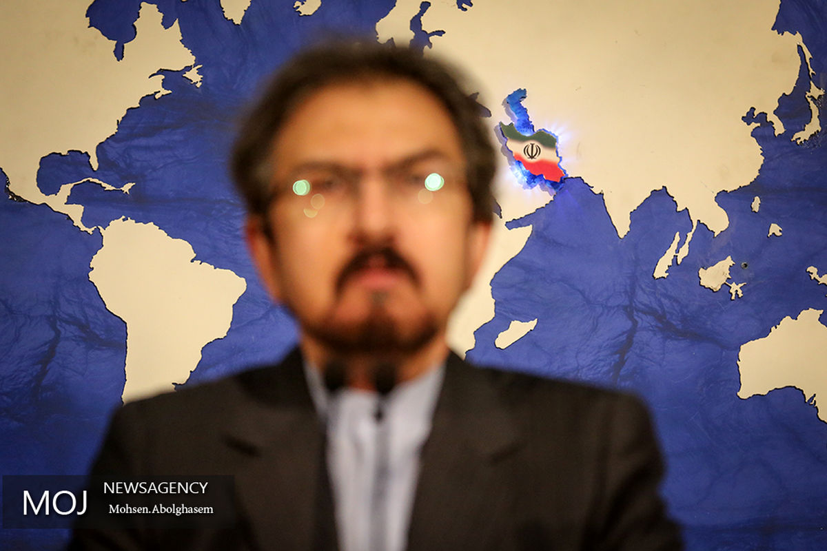 بهرام قاسمی سخنگوی وزارت امور خارجه