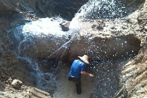 ترمیم خطوط انتقال آب شرب 12 روستای شهرستان سیاهکل