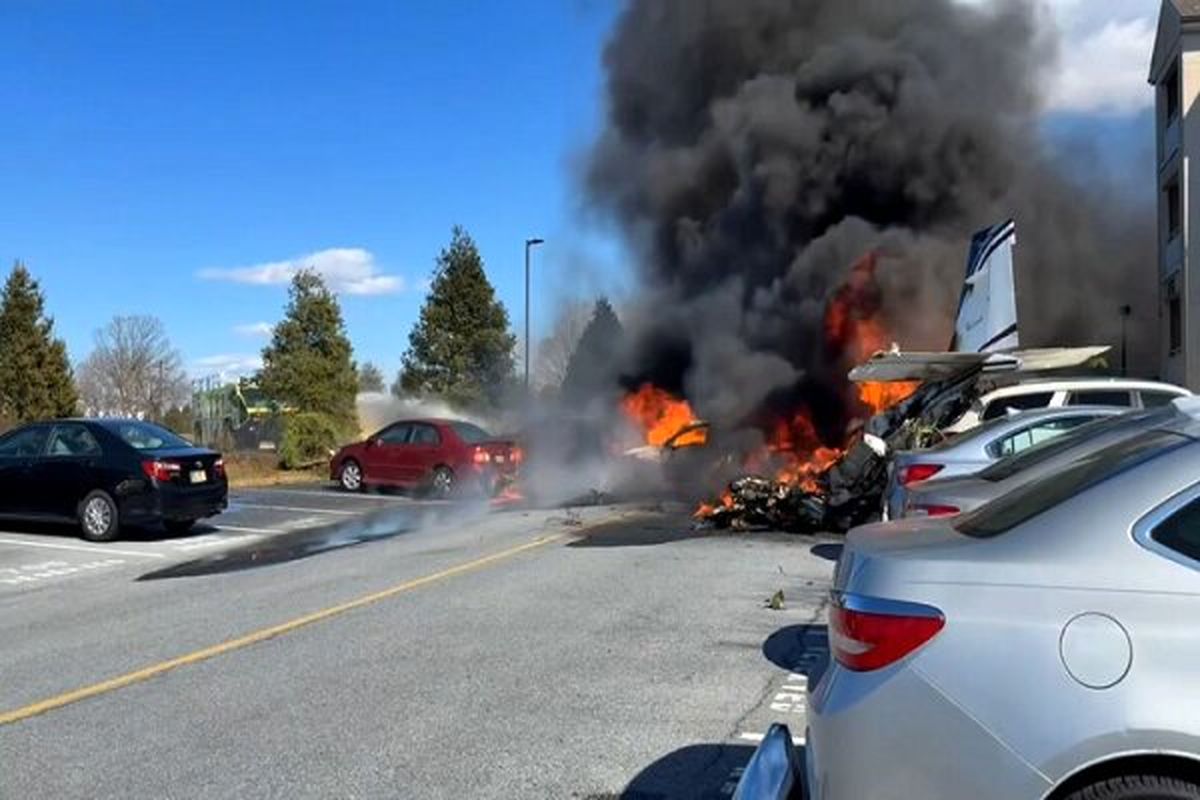 سقوط هواپیما