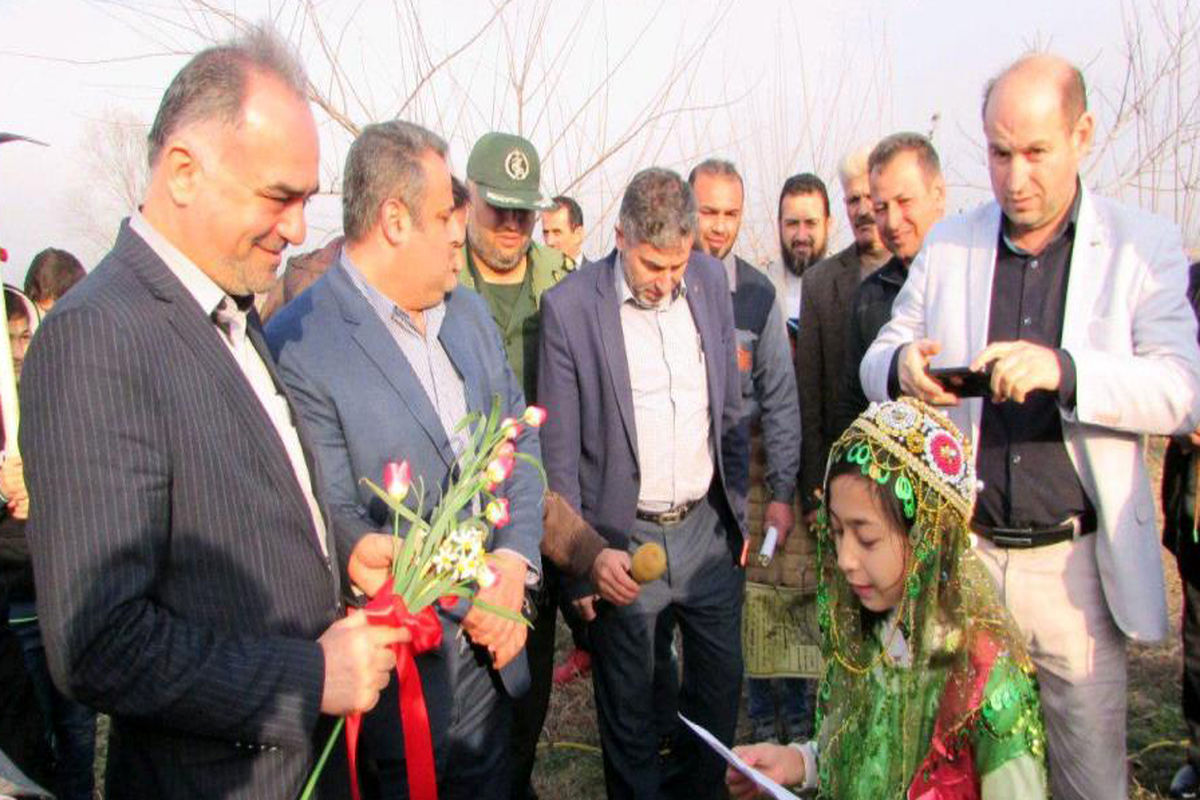 افتتاح طرح های عمرانی استارا