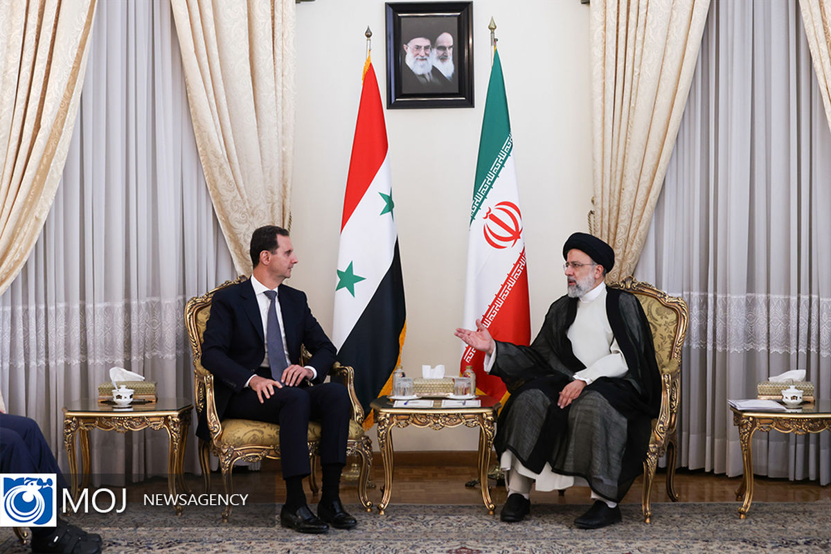 دیدار روسای جمهور ایران و سوریه