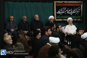 عزاداری ظهر عاشورای حسینی (ع) در بیوت مراجع و علمای قم