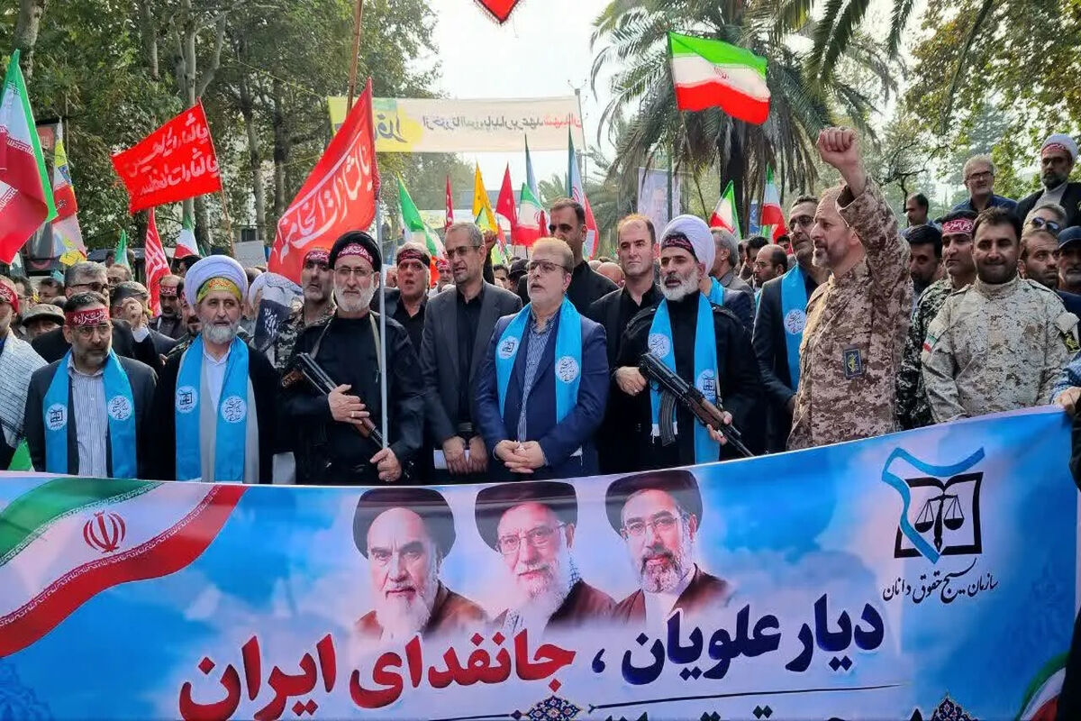 حضوررئیس کل دادگستری مازندران در رزمایش بزرگ جان‌فدایان ایران