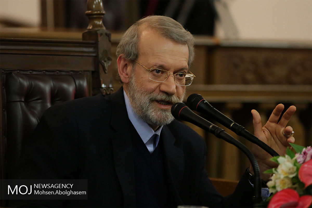 نشست خبری علی لاریجانی رییس مجلس