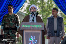 رژه یگان های نمونه ارتش در رشت