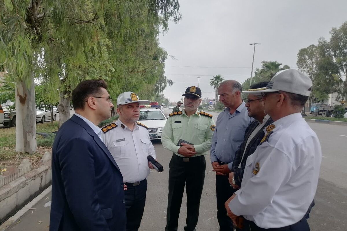 رفع نقاط حادثه خیز جاده نکا