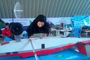  مسابقات طراحی و ساخت هواپیمای بدون سرنشین در کلاله 