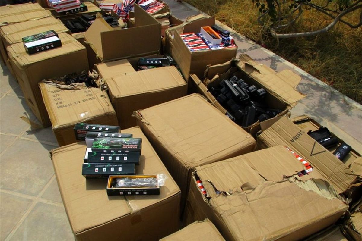 کشف محموله های بزرگ سلاح آمریکایی