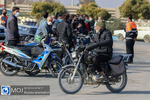 ۵۰ درصد موتورسواران کلاه ایمنی ندارند