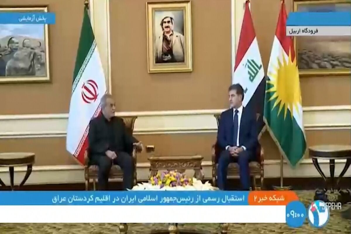 بارزانی+پزشکیان