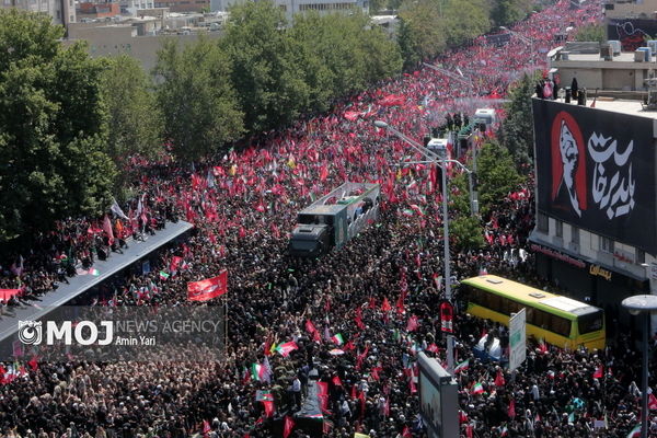 مراسم تشییع پیکر  مطهر رهبر شهید انقلاب در تهران _ ۱