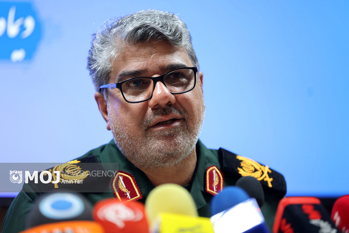 نشست خبری فرمانده سپاه حفاظت هواپیمایی