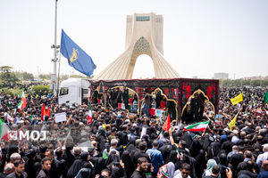 مراسم تشییع شهدای اقتدار - ۲