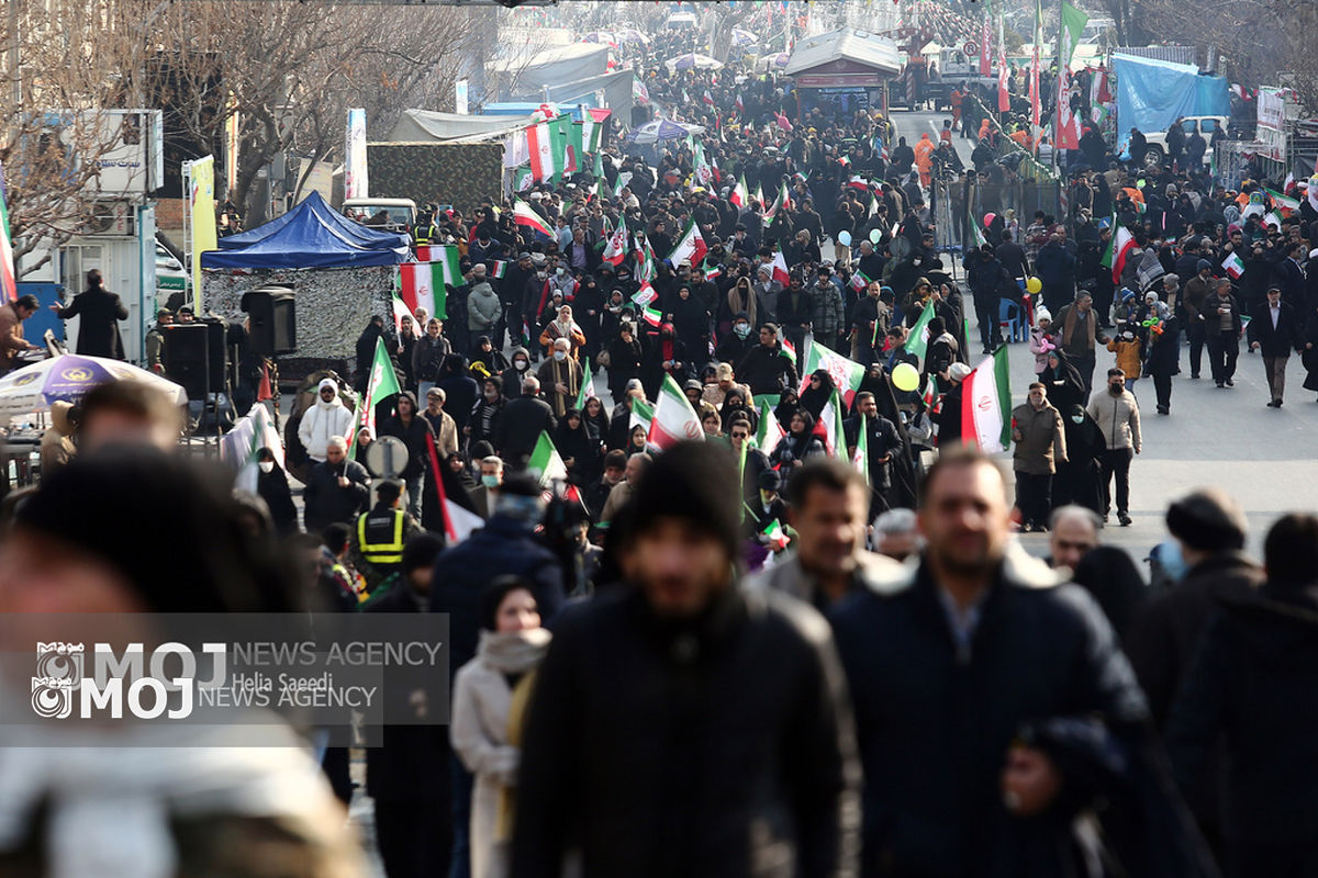 چهل و ششمین راهپیمایی ۲۲ بهمن ۱۴۰۳ _ تهران ۱