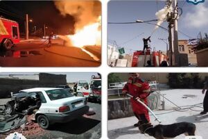 نجات جان 93 نفر در حوادث تیرماه توسط آتش نشانان کاشانی 