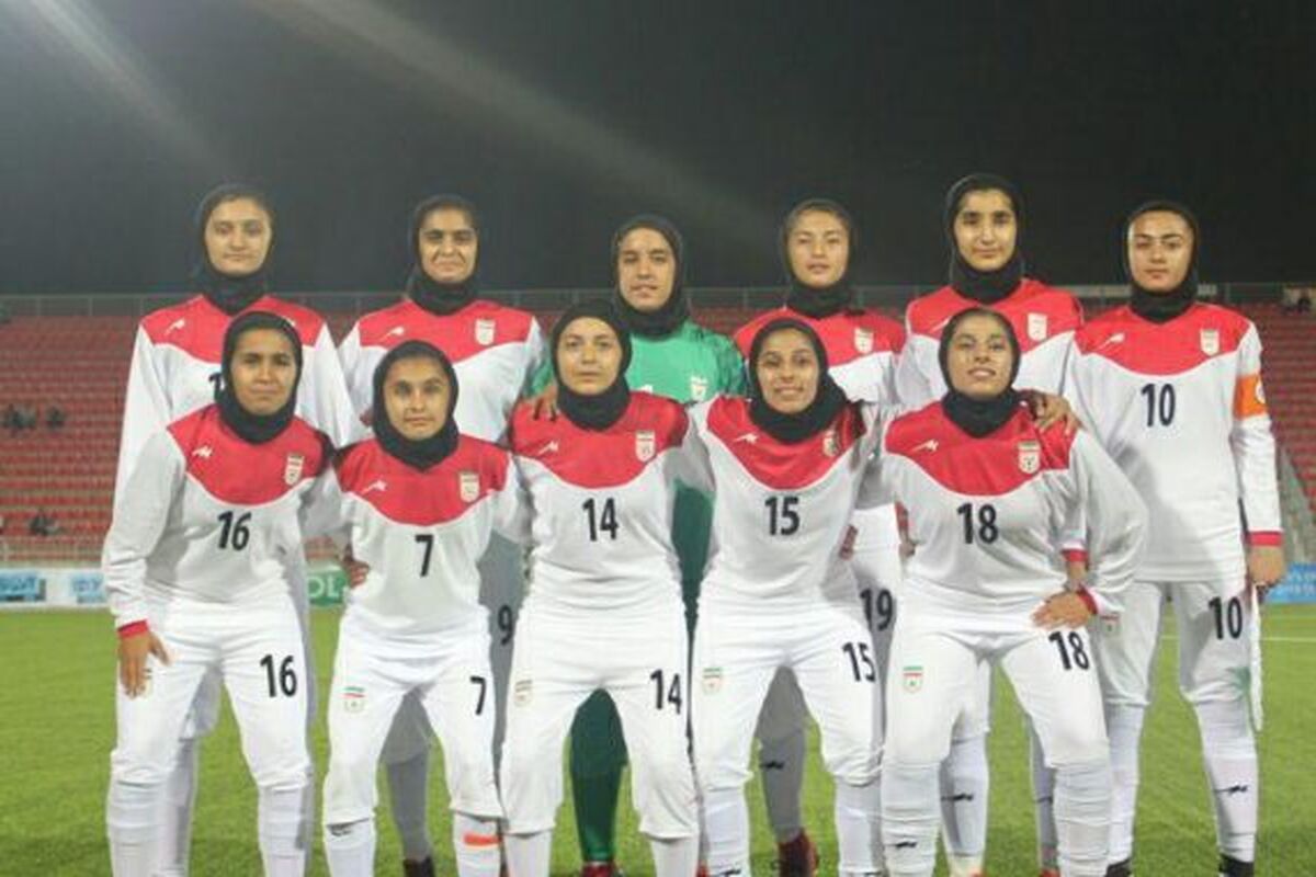 ملی پوشان فوتبال دختر ایران