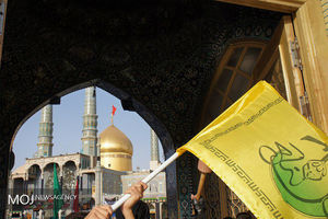 مراسم عزاداری عاشورای حسینی در قم 