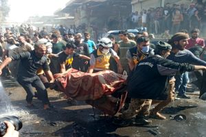 انفجار یک خودروی بمب‌گذاری شده در سوریه