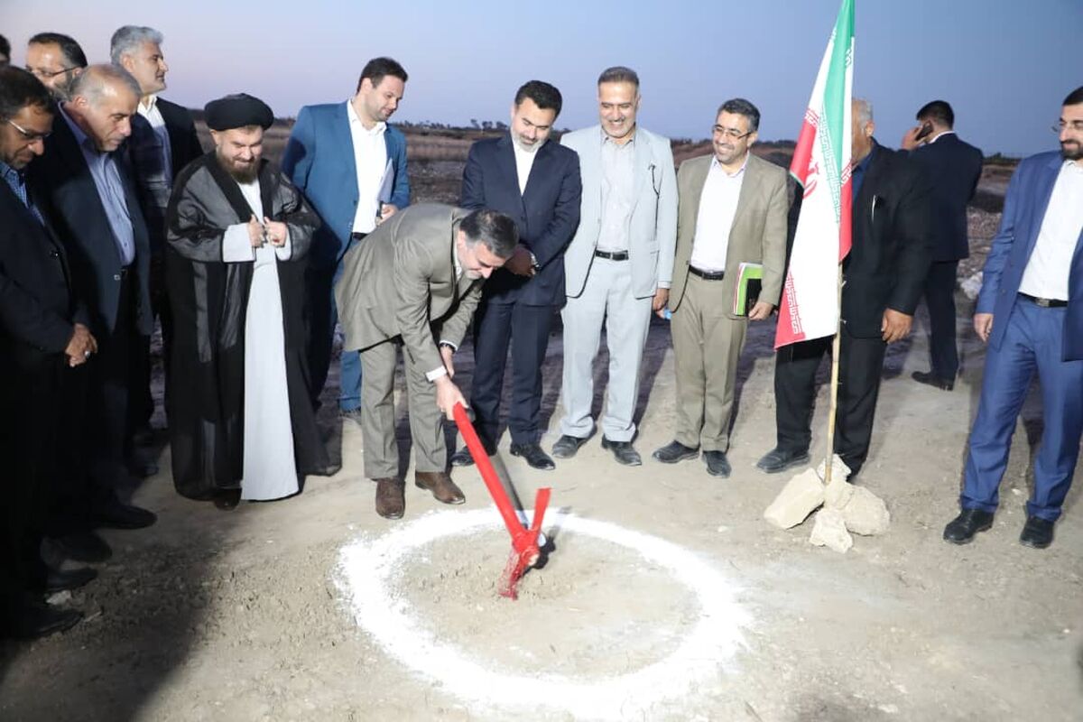 کلنگ زنی مسکن ملی در مازندران
