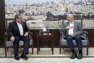 پیام رئیس شورای رهبری جنبش مقاومت اسلامی فلسطین- حماس به وزیر امور خارجه 