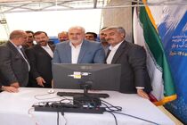 افتتاح فاز نخست رینگ انتقال آب غرب به جنوب شیراز با حضور وزیر نیرو