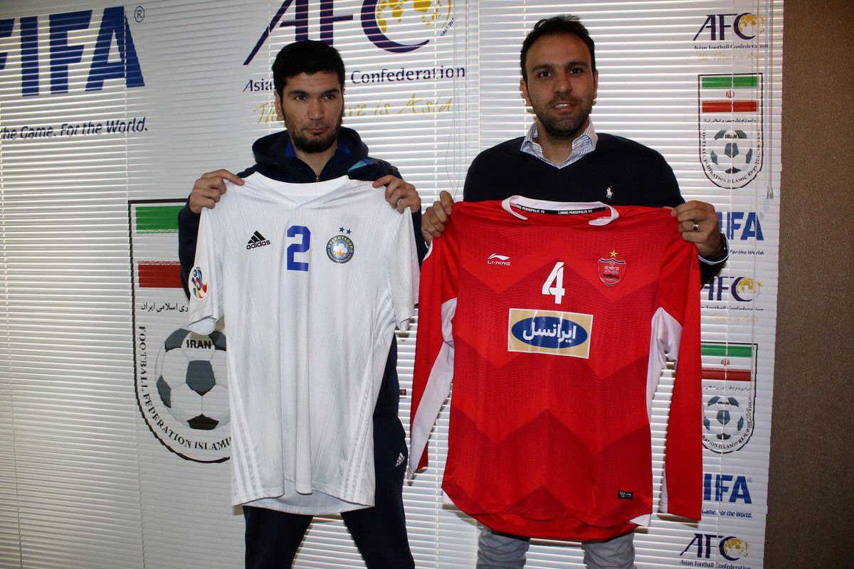 پیراهن‌های پرسپولیس و پاختاکور