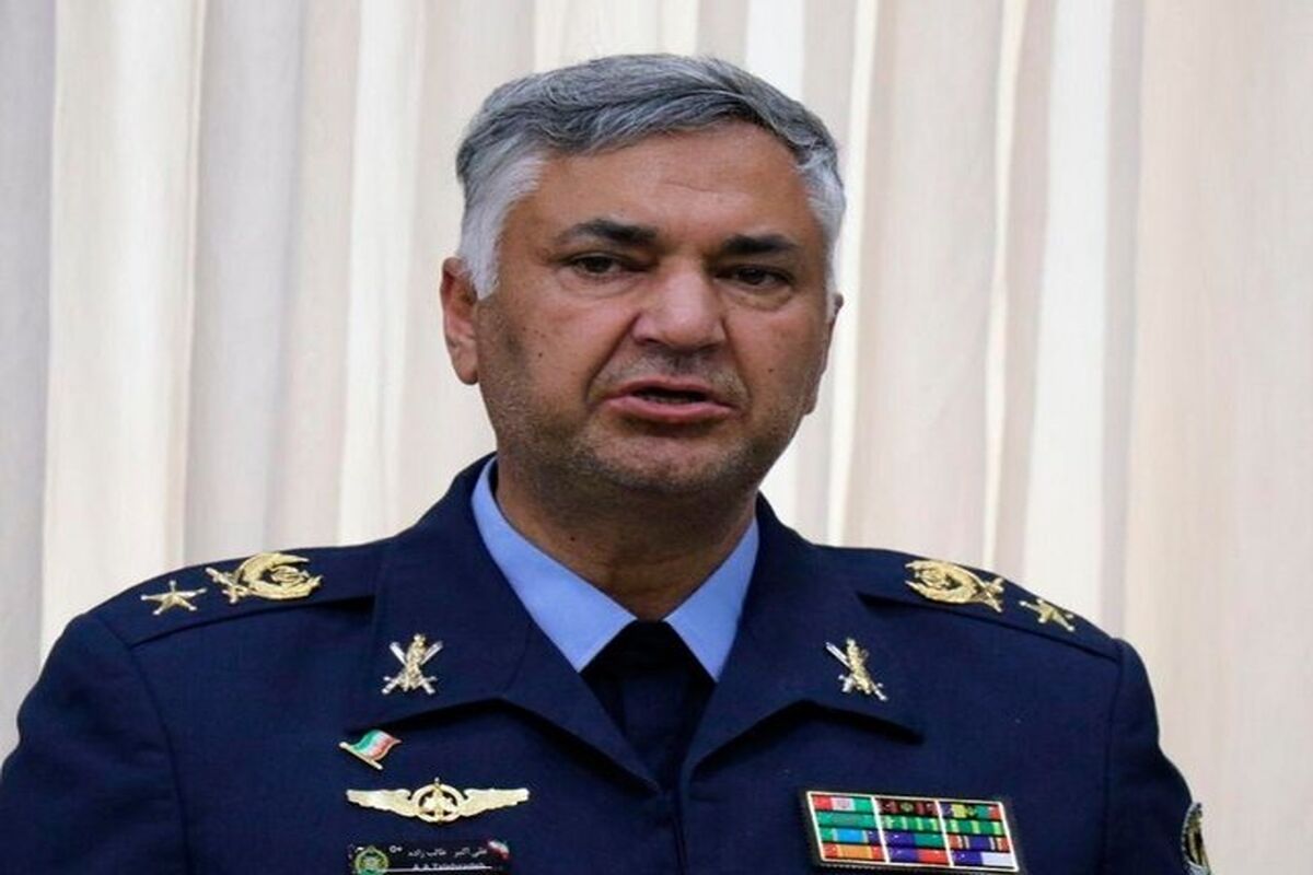 امیر سرتیپ خلبان علی اکبر طالب زاده معاون هماهنگ کننده نیروی هوایی ارتش