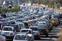 ترافیک سنگین در آزادراههای کرج - قزوین و کرج - تهران 