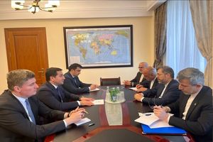 معاون وزیر امور خارجه ایران با دستیار علی‌اف دیدار کرد