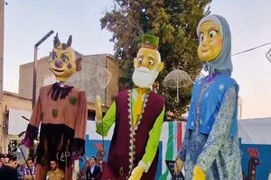 آئین افتتاح هفدهمین دوره جشنواره سراسری تئاتر کوتاه ارسباران در اهر 