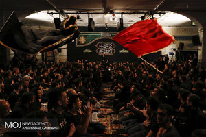 عزاداری شب شهادت حضرت فاطمه (س) در مهدیه امام حسن مجتبی (ع)