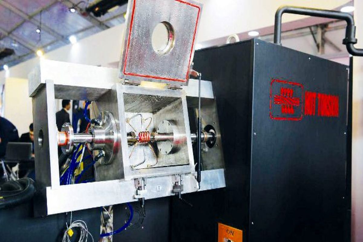 ساخت دستگاه پیچش گرم