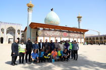 دوچرخه سوارن فارس از حرم شاهچراغ (ع) راهی کربلا شدند