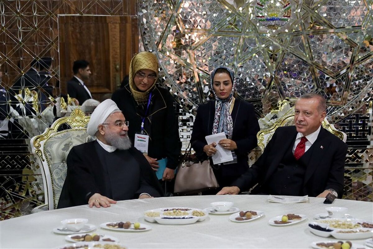 دیدار روحانی و اردوغان