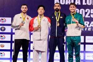 پیروزی مقتدرانه اباذری بر فرانسه و کسب جایگاه سوم جهان