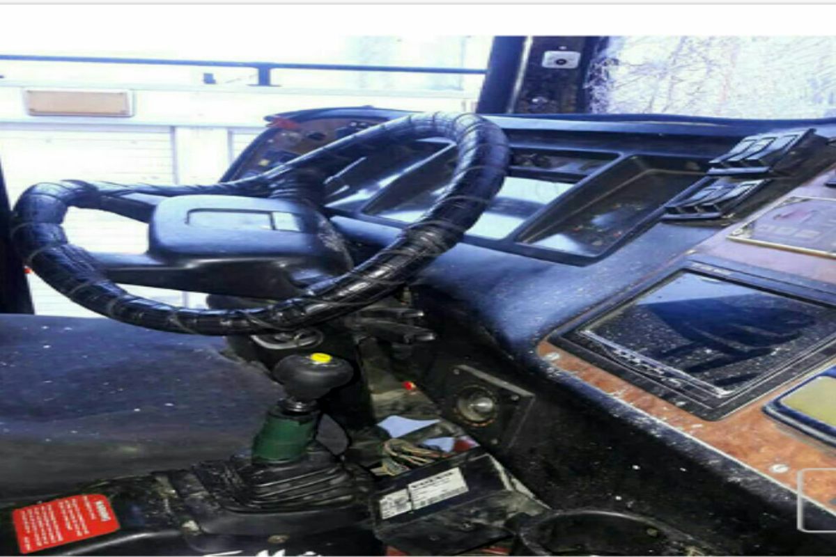 تصادف اتوبوس با کامیون در مینودشت