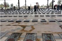 فرزندان شاهد یزدی تحویل سال با آرمان های شهدا تجدید میثاق کردند