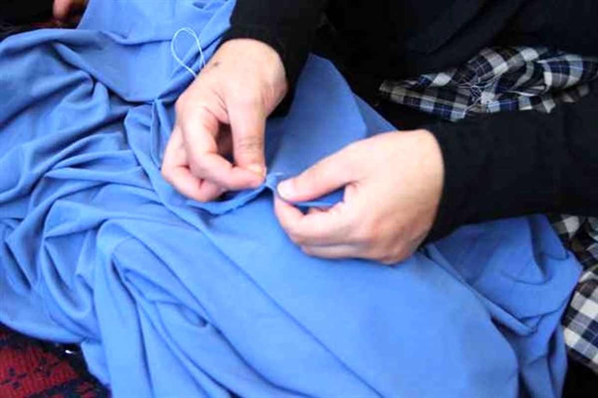 دوخت پیراهن مراد.