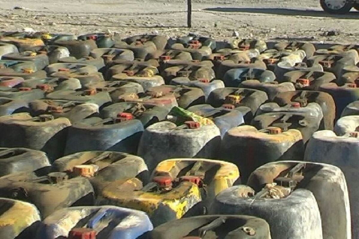 قاچاق سوخت در بندر لنگه