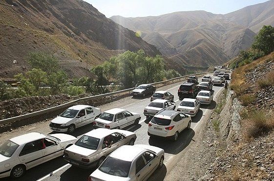 جاده هراز به تهران یکطرفه میشود