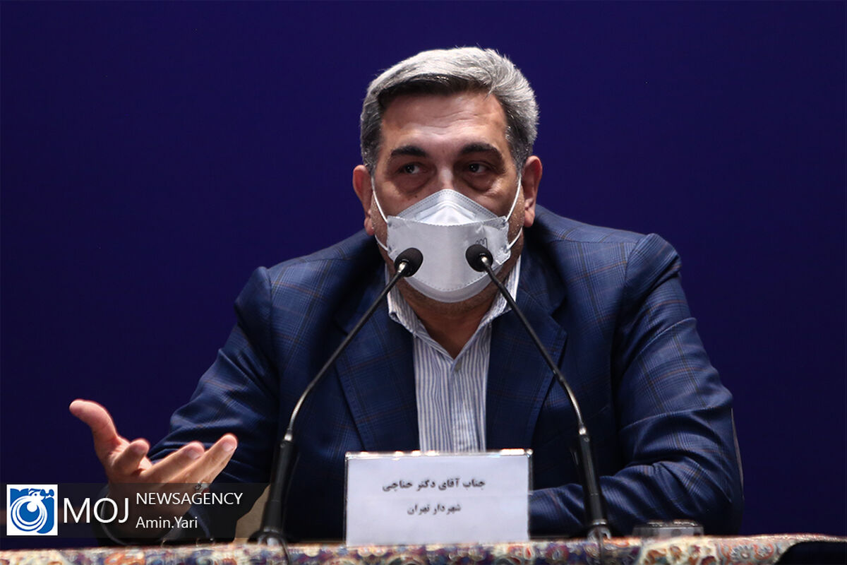 نشست خبری پیروز حناچی شهردار تهران - ۲۰ اردیبهشت ۱۴۰۰