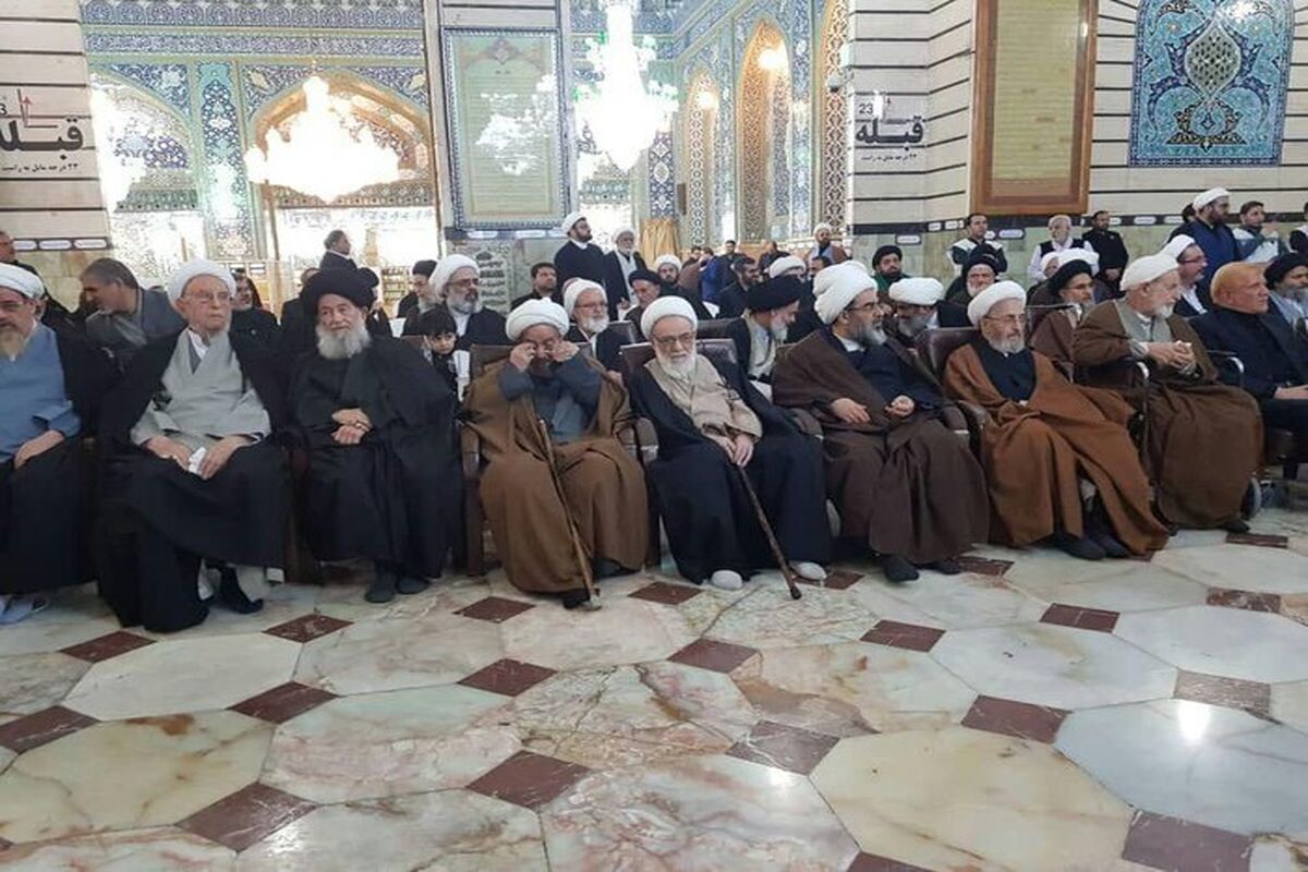 وداع علما با سردار سلیمانی