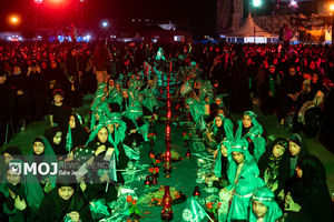 سفره نذری حضرت رقیه(س) در میدان امام حسین