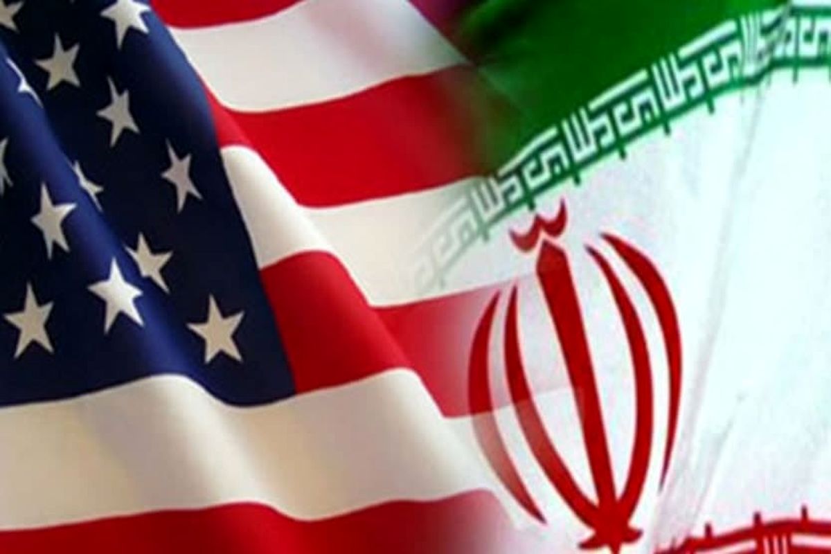 پرچم ایران و آمریکا